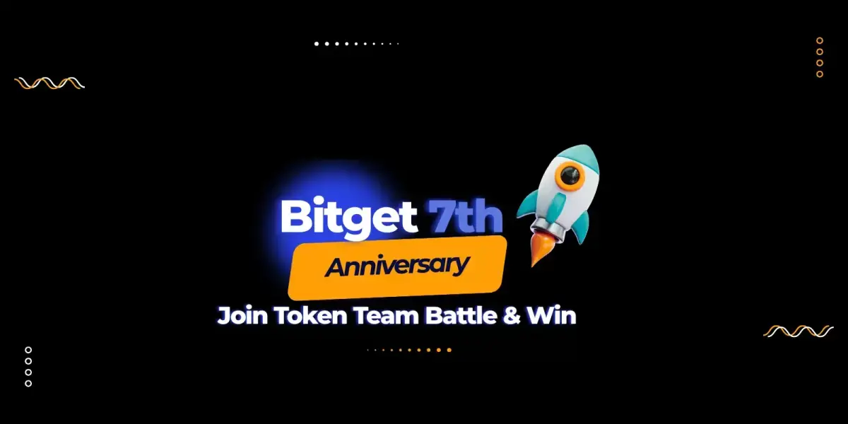 Bitget Exchange Celebrates 7th Anniversary With Token Team Battle